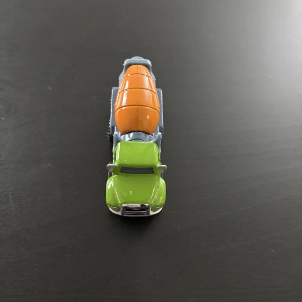 2012‎ Hasbro Tonka Cement Mixer Truck Green Orange 3.5